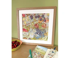 Bothy Threads Cross stitch kit "I Wonder If Anyone Lives Down There?" XBH2 29x29 cm