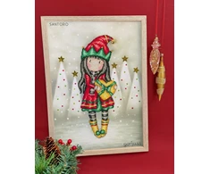 Bothy Threads Cross stitch kit "Jingle Belle" XG55 22x30.5 cm