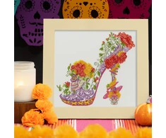 Bothy Threads Cross stitch kit "La Catrina" XSK22 26x24 cm