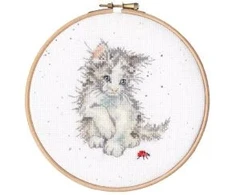 Bothy Threads Cross stitch kit "Ladybird" XHD118P 15x15 cm
