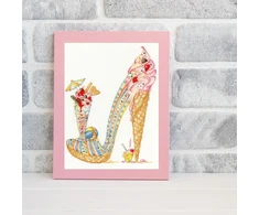 Bothy Threads Cross stitch kit "Lazy Sundae" XSK4 22x28 cm