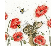 Bothy Threads Cross stitch kit "Let It Bee" XHD86 26x26 cm