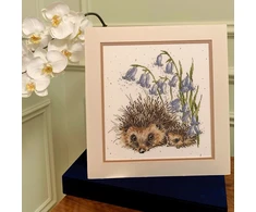 Bothy Threads Cross stitch kit "Love And Hedgehugs" XHD138 26x26 cm
