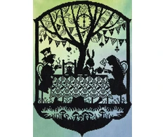 Bothy Threads Cross stitch kit "Mad Hatter’s Tea Party" XFT5PP 26x36 cm