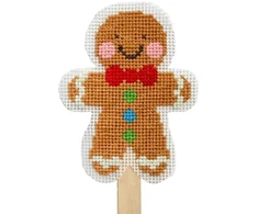 Bothy Threads Cross stitch kit "Merry - Gingerbread" HOP6 10x13 cm