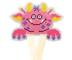 Bothy Threads Cross stitch kit "Mini Monsters - Peggy" HOP3 14x11 cm
