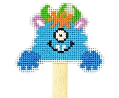 Bothy Threads Cross stitch kit "Mini Monsters - Bobby" HOP1 11x9 cm