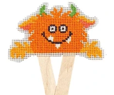 Bothy Threads Cross stitch kit "Mini Monsters - Ozzy" HOP4 14x9 cm