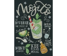 Bothy Threads Cross stitch kit "Mojito" XLJ3 18x26 cm