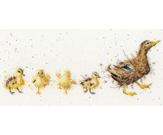 Bothy Threads Cross stitch kit "Mother Duck" XHD81 38x18 cm