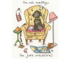 Bothy Threads Cross stitch kit "Mucky Pup" XCD3 14x17 cm