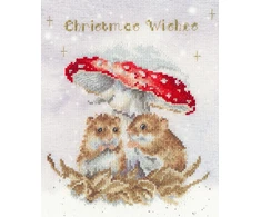Bothy Threads Cross stitch kit "Mushroom At The Inn" XHD152 18x22 cm