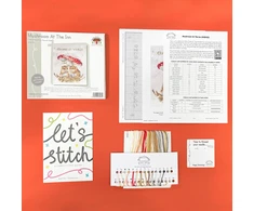 Bothy Threads Cross stitch kit "Mushroom At The Inn" XHD152 18x22 cm