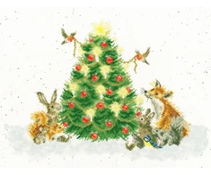 Bothy Threads Cross stitch kit "Oh Christmas Tree" XHD107 38x29 cm