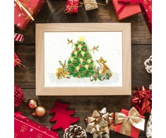 Bothy Threads Cross stitch kit "Oh Christmas Tree" XHD107 38x29 cm