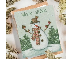 Bothy Threads Cross stitch kit "Ol' Jack Frost" XX22 15x18 cm