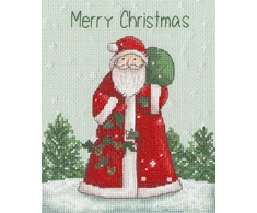 Bothy Threads Cross stitch kit "Ol' St Nick" XX21 15x18 cm