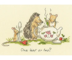 Bothy Threads Cross stitch kit "One leaf or two?" XAJ29 19x14 cm