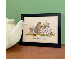 Bothy Threads Cross stitch kit "One leaf or two?" XAJ29 19x14 cm