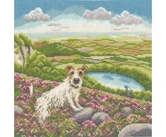 Bothy Threads Cross stitch kit "One Vet And His Dog" XLP25 26x26 cm