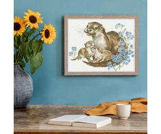 Bothy Threads Cross stitch kit "Otterly Adorable" XHD141 33x26 cm