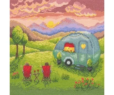 Bothy Threads Cross stitch kit "Our Happy Place" XLP1 26x26 cm