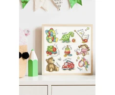 Bothy Threads Cross stitch kit "Play!" XKG25 26x26 cm
