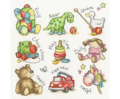 Bothy Threads Cross stitch kit "Play!" XKG25 26x26 cm