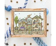 Bothy Threads Cross stitch kit "Pooch Palace" XCT41 35x26 cm