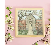Bothy Threads Cross stitch kit "Potting Shed" XSS19 26x26 cm