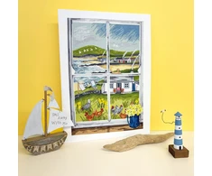 Bothy Threads Cross stitch kit "Primrose Window" XDD8 25x36 cm