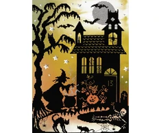 Bothy Threads Cross stitch kit "Pumpkin House"" XE4P 26x36 cm