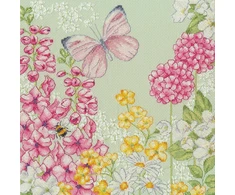 Bothy Threads Cross stitch kit "Quartz Meadow" XKTB15 26x26 cm