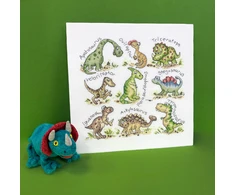 Bothy Threads Cross stitch kit "Raar!" XKG14 26x26 cm