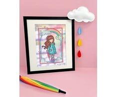 Bothy Threads Cross stitch kit "Rainbow Wishes" XG44 22x30.5 cm