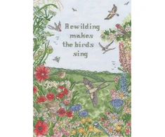Bothy Threads Cross stitch kit "Rewild And Sing" XAL17 26x36 cm