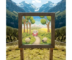 Bothy Threads Cross stitch kit "Road Trip" XLP2 26x26 cm