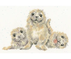 Bothy Threads Cross stitch kit "Seal Of Approval" XHD131 30x20 cm