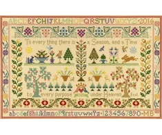 Bothy Threads Cross stitch kit "Season and Time" XS5 52x33 cm