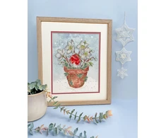 Bothy Threads Cross stitch kit "Season's Tweetings" XHD147 18x23 cm