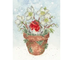 Bothy Threads Cross stitch kit "Season's Tweetings" XHD147 18x23 cm