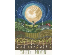 Bothy Threads Cross stitch kit "Seed Moon" XDD13 18x27 cm