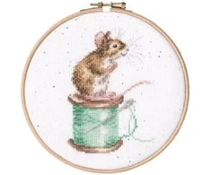 Bothy Threads Cross stitch kit "Sew It Begins" XHD114P 15x15 cm