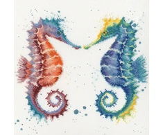 Bothy Threads Cross stitch kit "Shell We Dance?" XHD62 26x26 cm