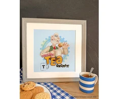 Bothy Threads Cross stitch kit "Smashing Tea!" XWG3 24x24 cm