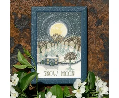 Bothy Threads Cross stitch kit "Snow Moon" XDD4 18x27 cm