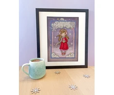 Bothy Threads Cross stitch kit "Snowflake Kisses" XG45 22x30.5 cm
