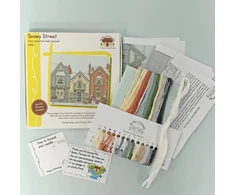 Bothy Threads Cross stitch kit "Snowy Street" XSS21 35x31 cm