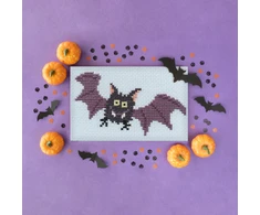Bothy Threads Cross stitch kit "Spooky - Bat" SKIP5 19x12 cm