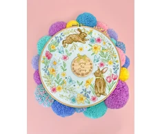 Bothy Threads Cross stitch kit "Spring Wreath" XJS4 23x23 cm